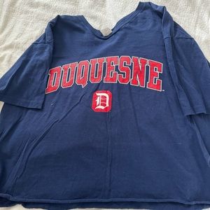 Duquesne Hoodie and Cropped T Shirt Bundle Shirt $20 Hoodie $40 Bundle $30
